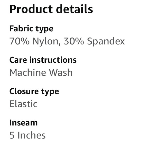 TWO PAIRS - SUNZEL 5” SHORTS WITH POCKETS - Picture 7 of 8